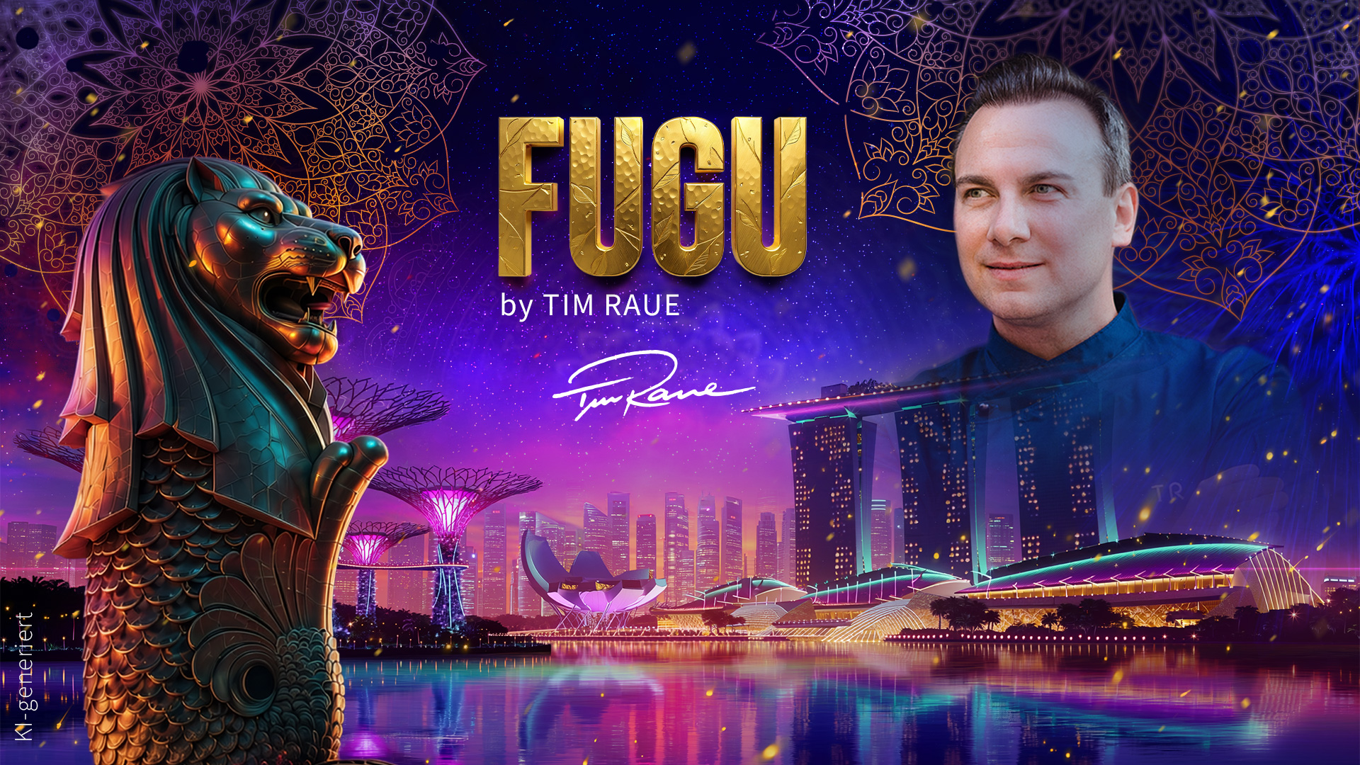 The poster for FUGU Singapore by Tim Raue.