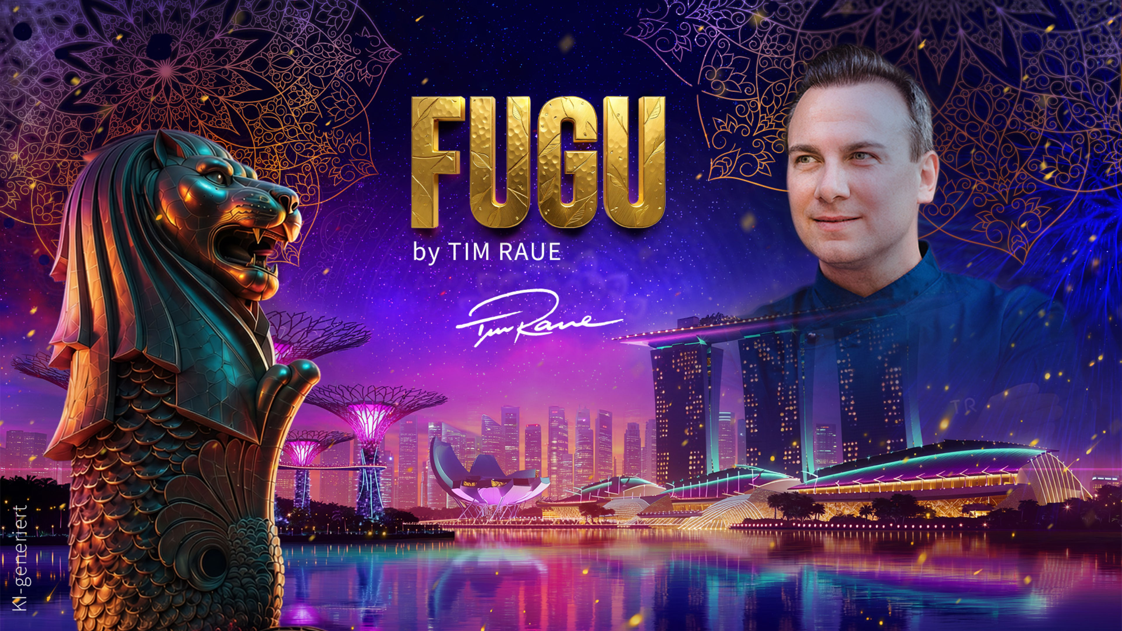 The poster for FUGU Singapore by Tim Raue. The poster for FUGU Singapore by Tim Raue.