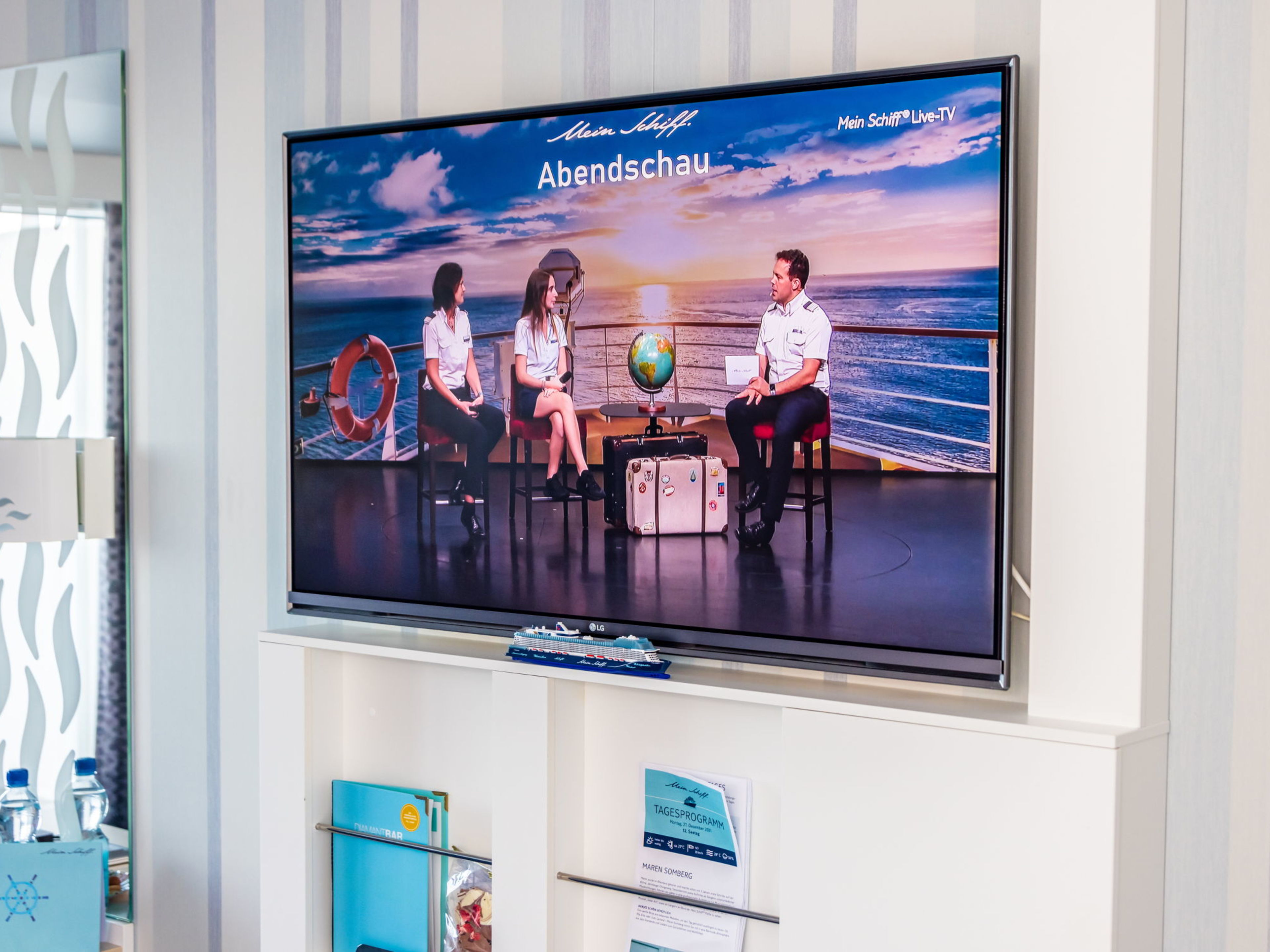 Cabin TV Mein Schiff Abendschau Cabin TV Mein Schiff Abendschau