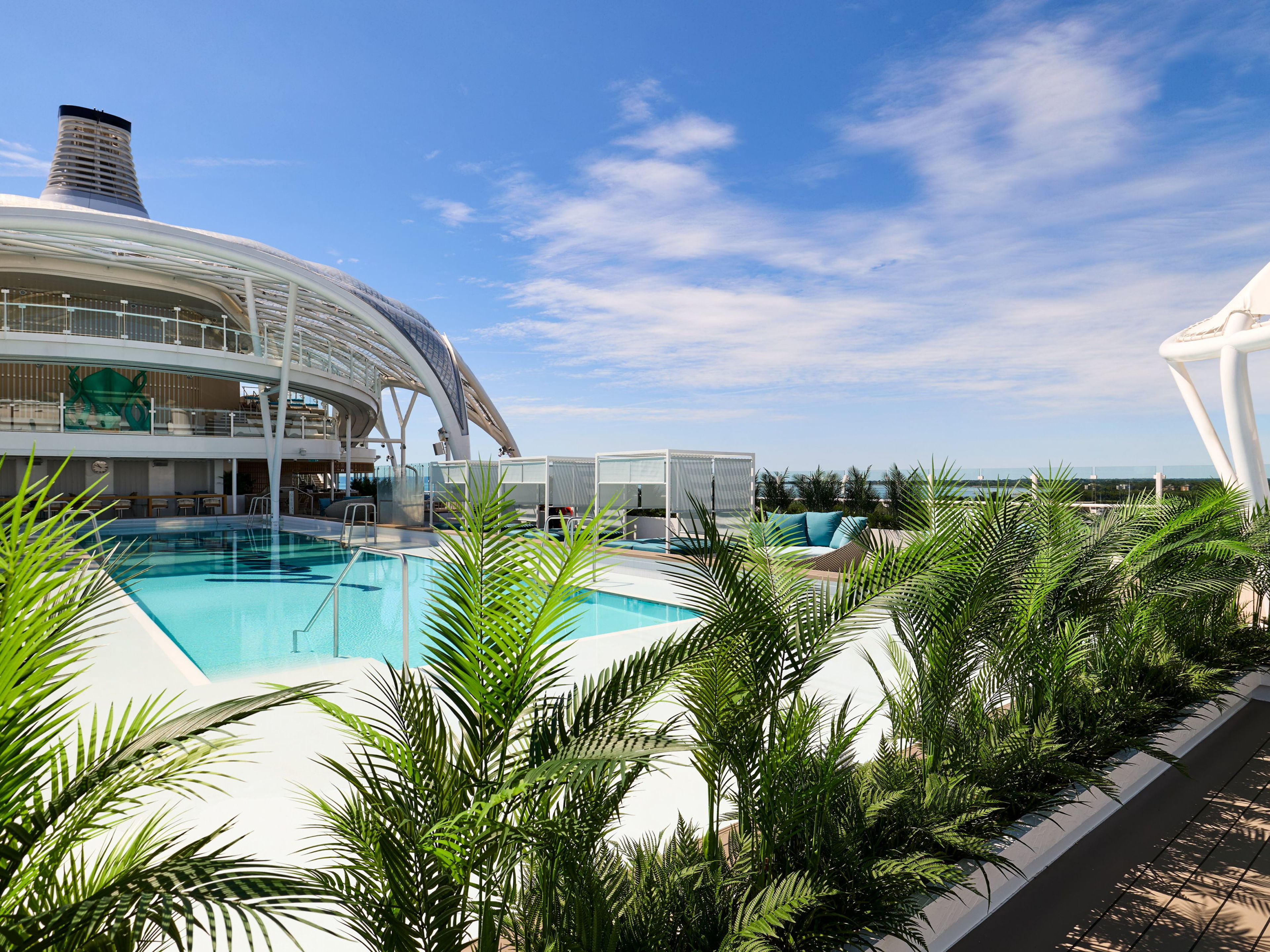 Pooldeck der Mein Schiff Flow Pooldeck der Mein Schiff Flow