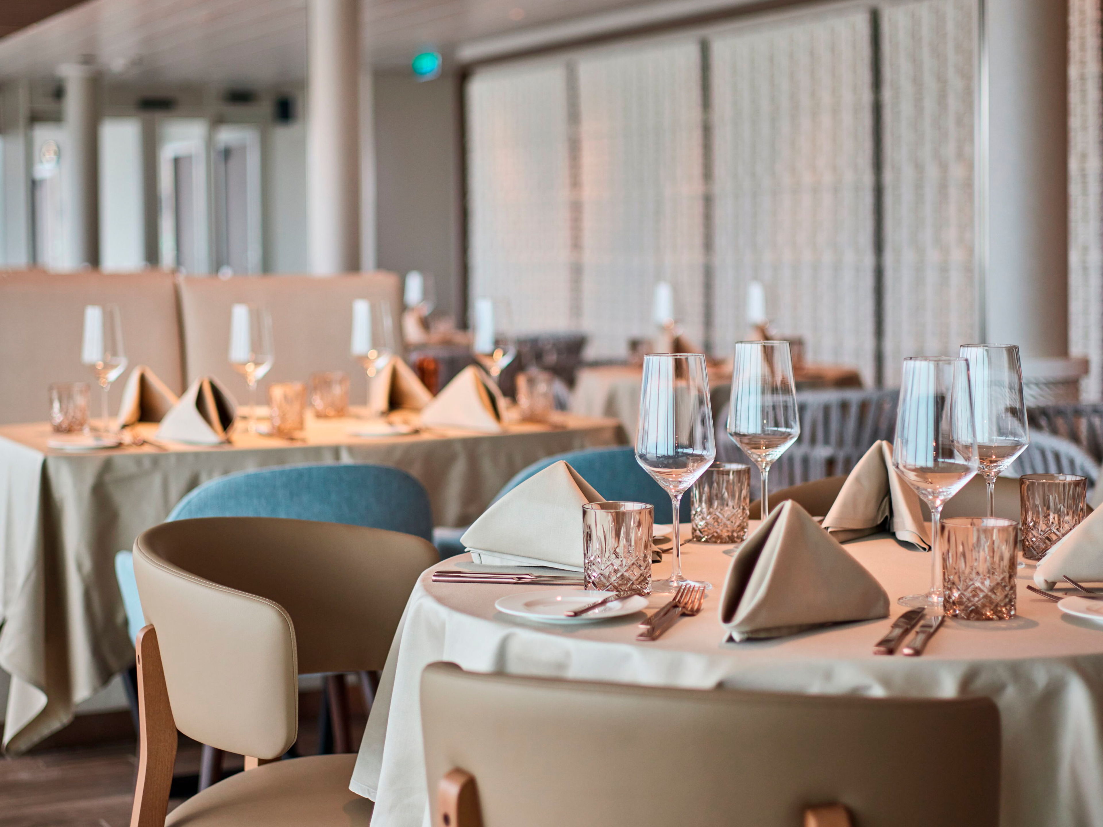 Restaurant X-View auf der Mein Schiff Relax. Restaurant X-View auf der Mein Schiff Relax.