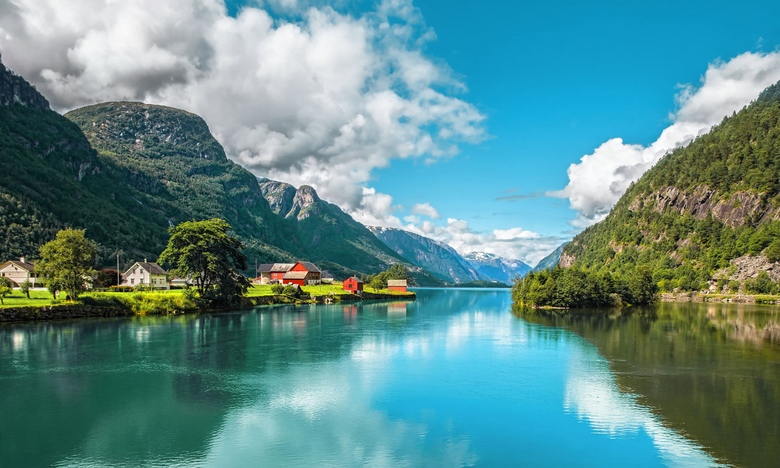 Destinationsmotiv Norwegen