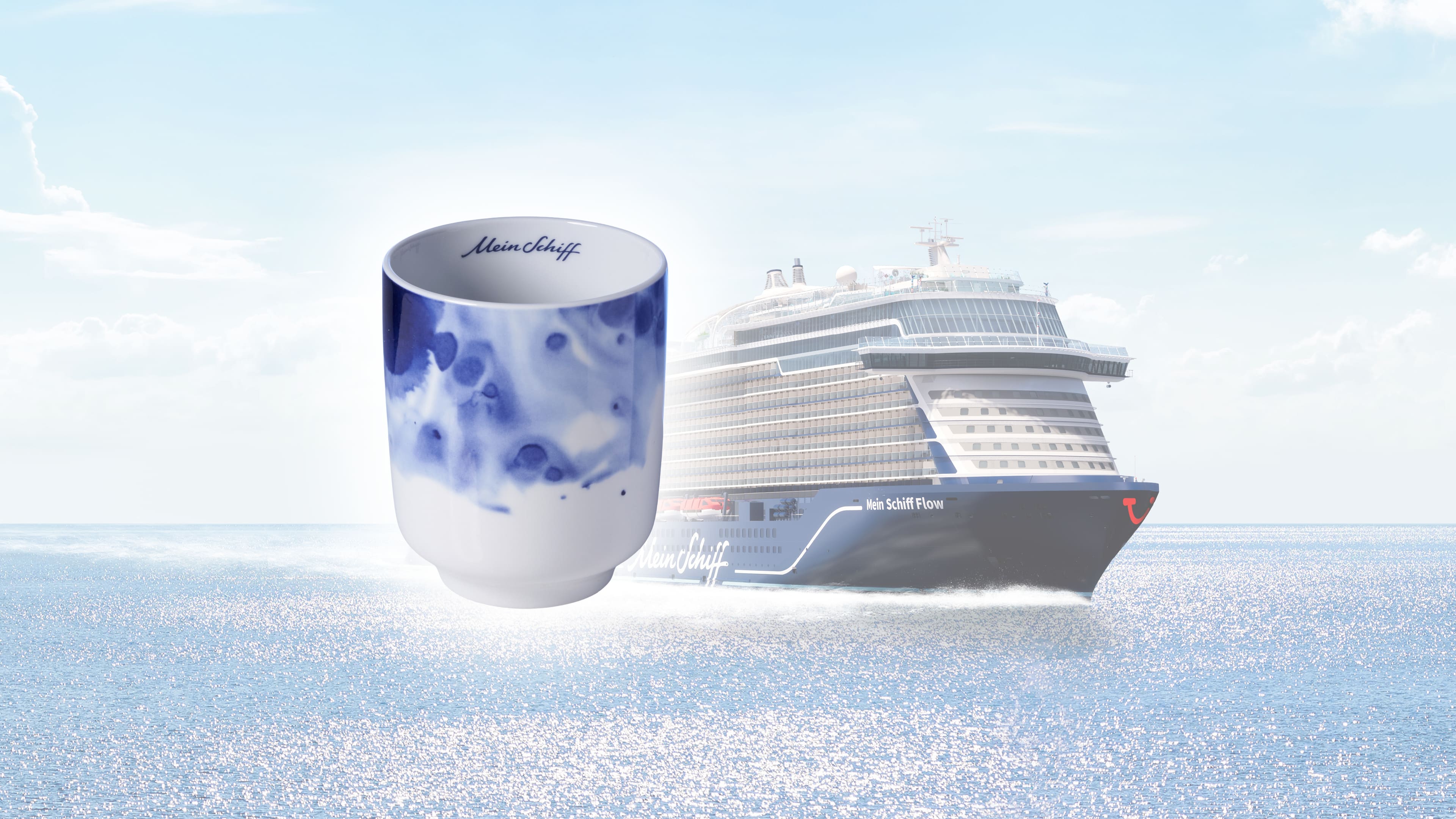 Mein Schiff Flow Gewinnspiel Porzellan Tassen