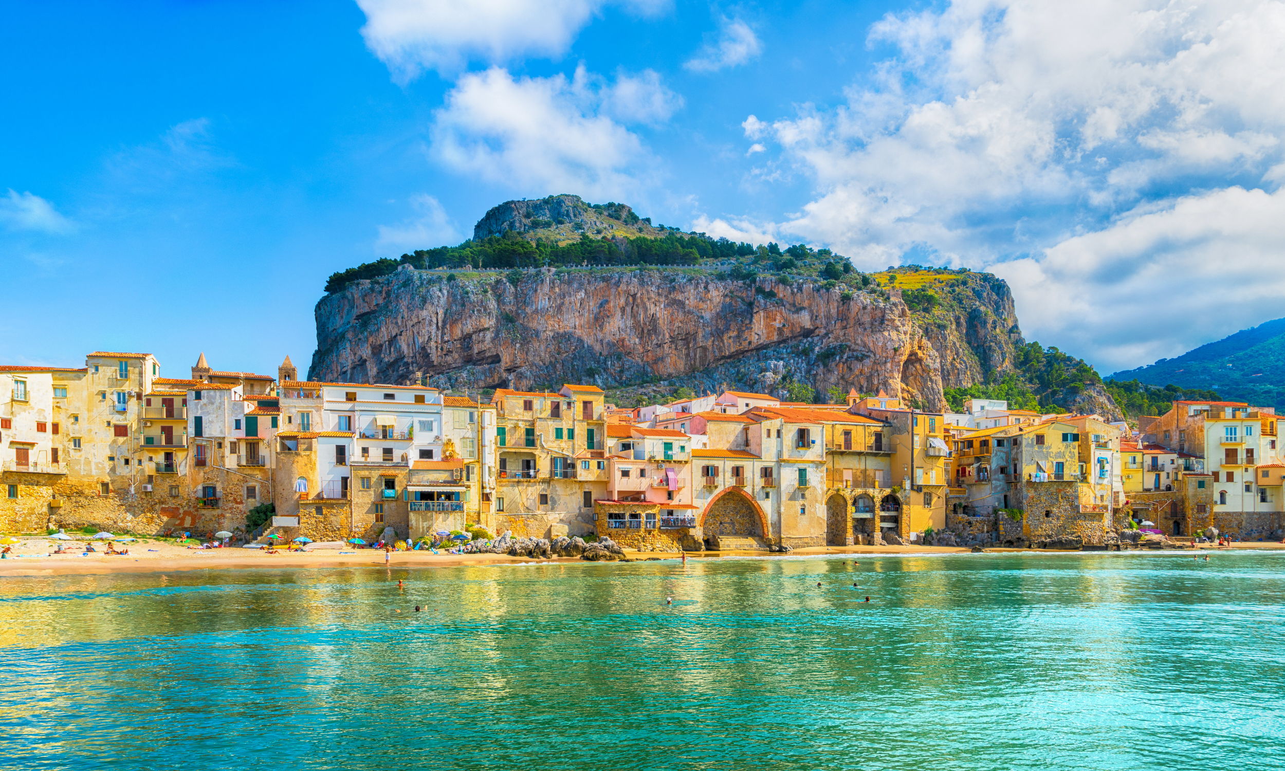 Cefalu Sizilien Italien Provinz Palermo
