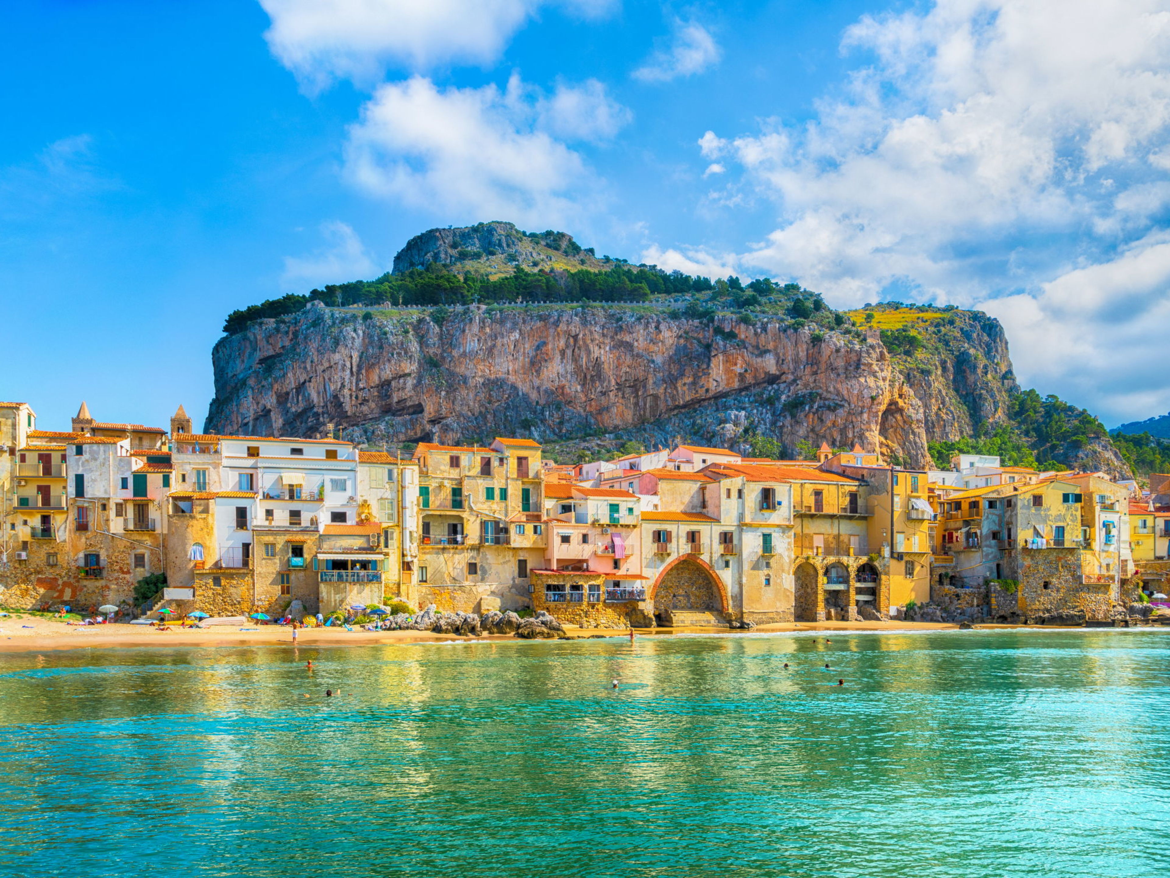 Cefalu Sizilien Italien Provinz Palermo Cefalu Sizilien Italien Provinz Palermo