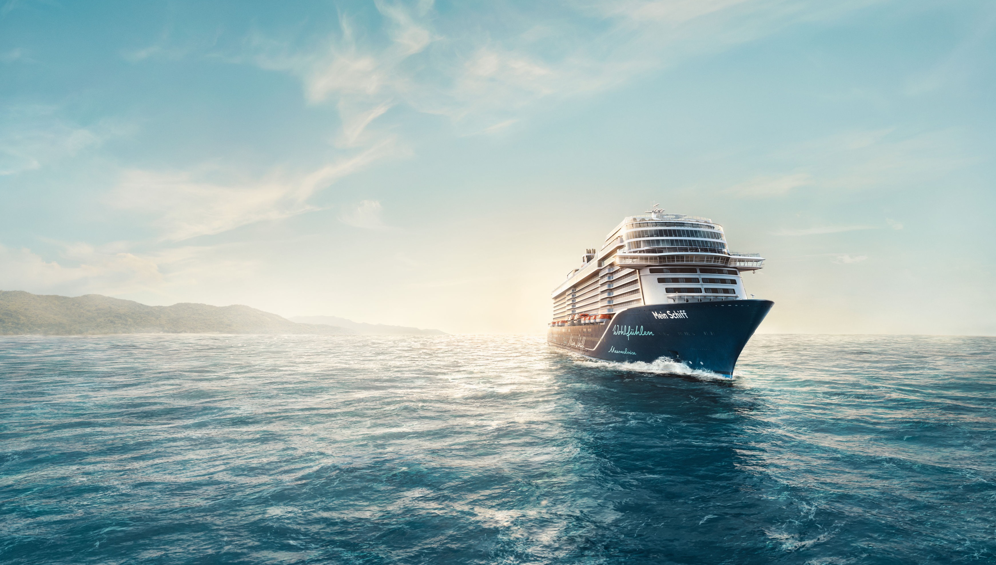 Zentrale Schiffsabbildung