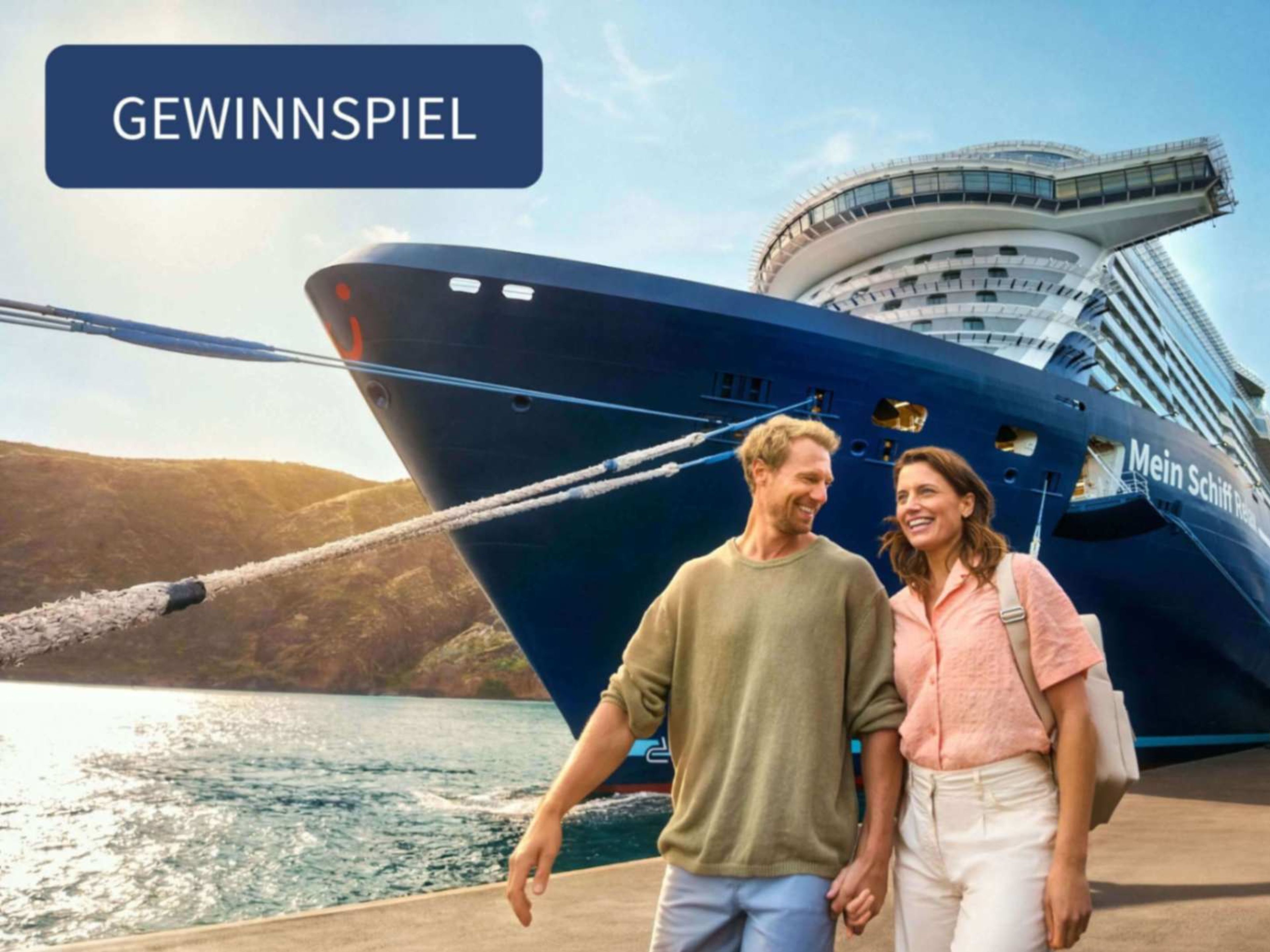 Gewinnspiel in der Mein Schiff App Gewinnspiel in der Mein Schiff App