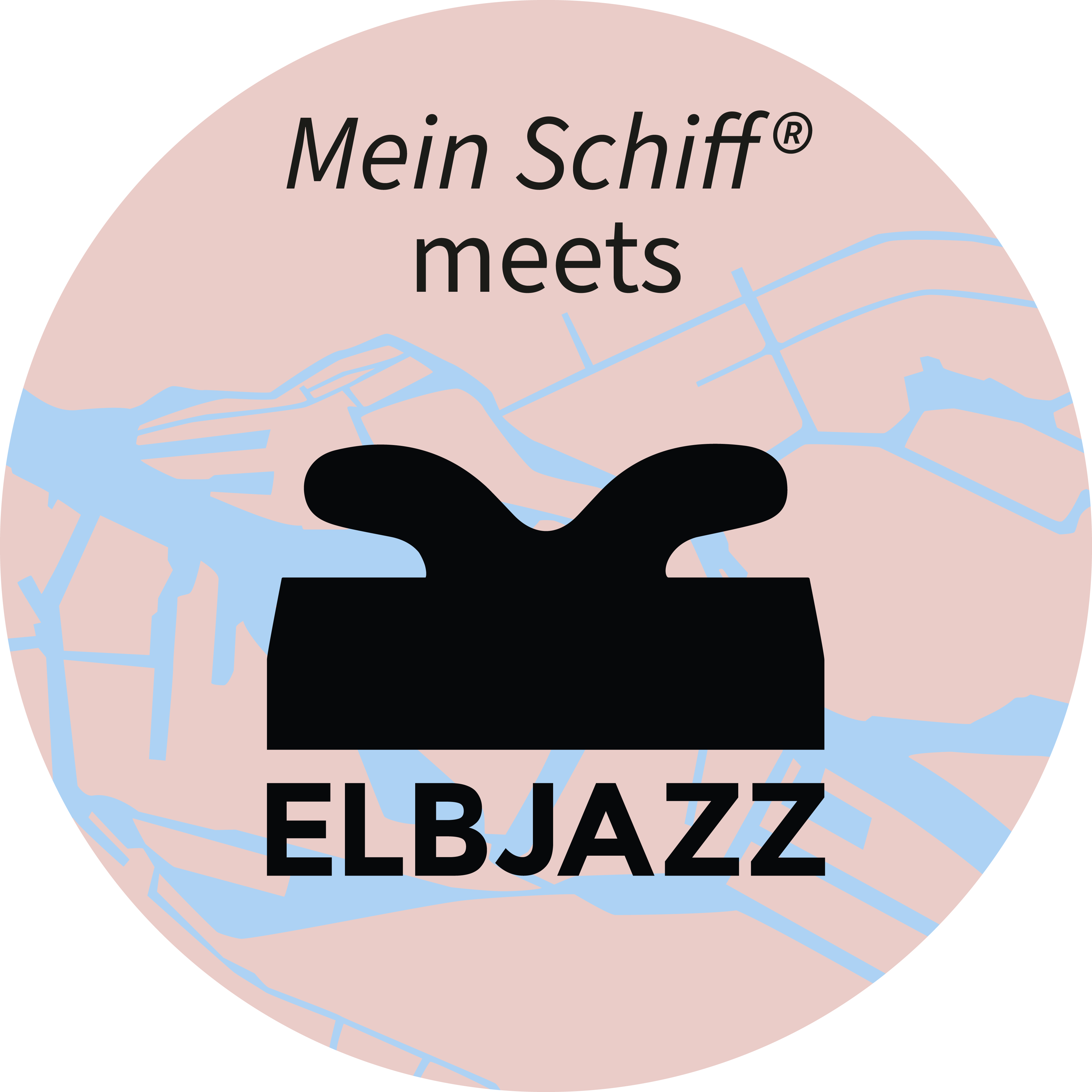 Mein Schiff meets Elbjazz Logo
