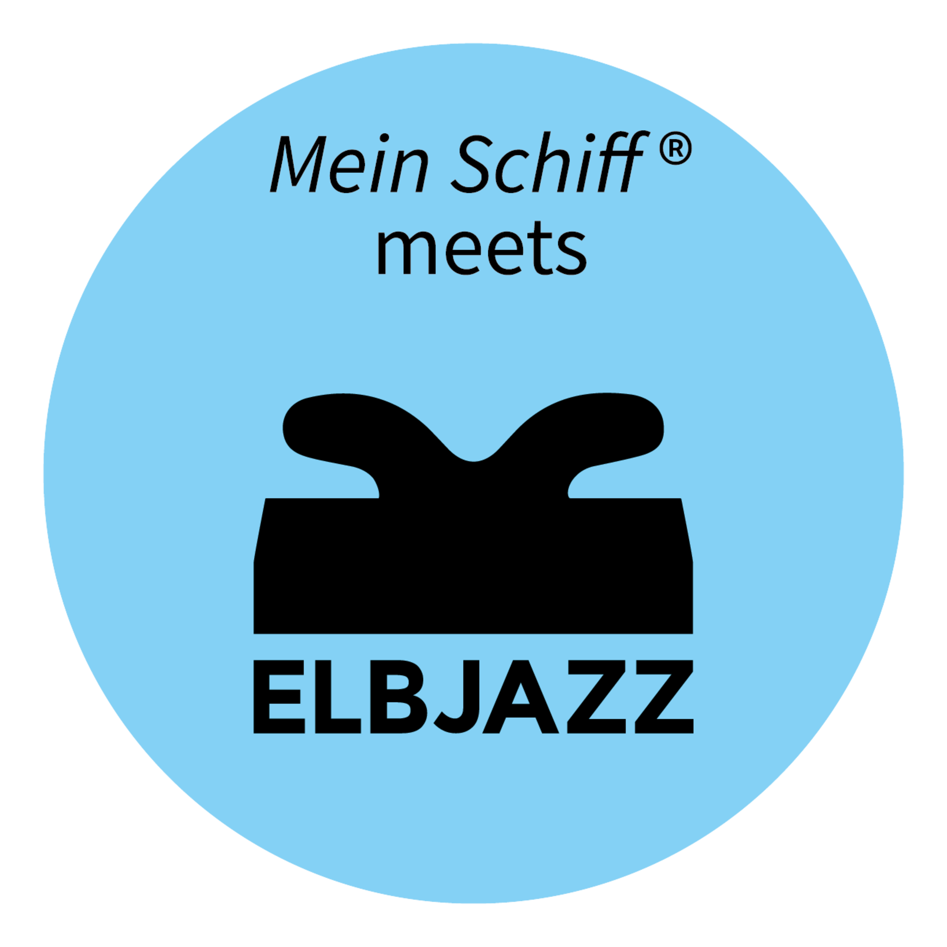 Mein Schiff meets Elbjazz Logo Mein Schiff meets Elbjazz Logo