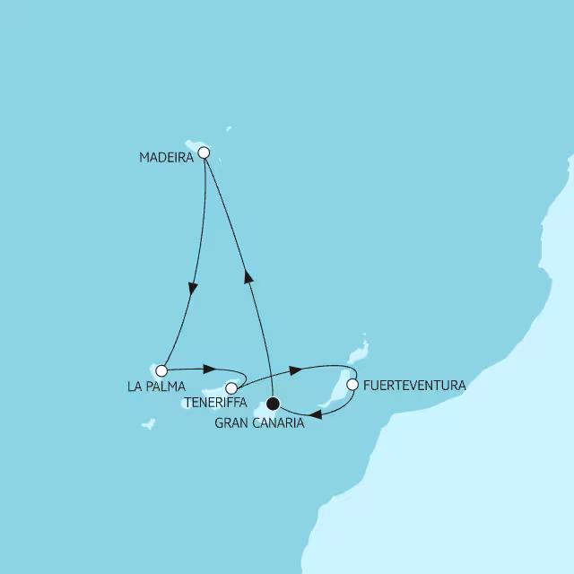 Kanaren mit Madeira - ab/bis Las Palmas