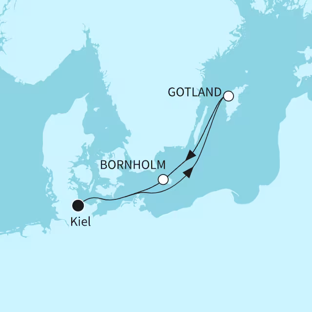 Jeckliner 6 - ab/bis Kiel