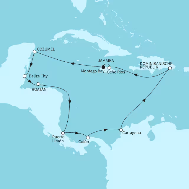 Best of Mittelamerika - ab/bis Montego Bay