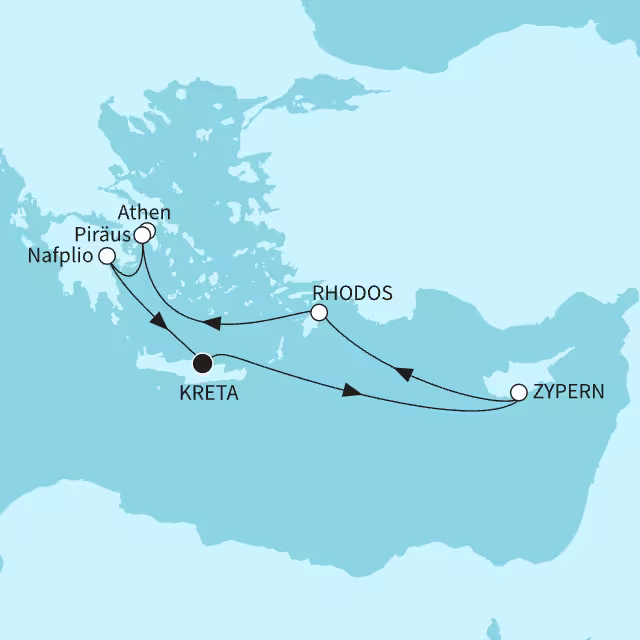 Zauberhafte Inseln - ab/bis Heraklion