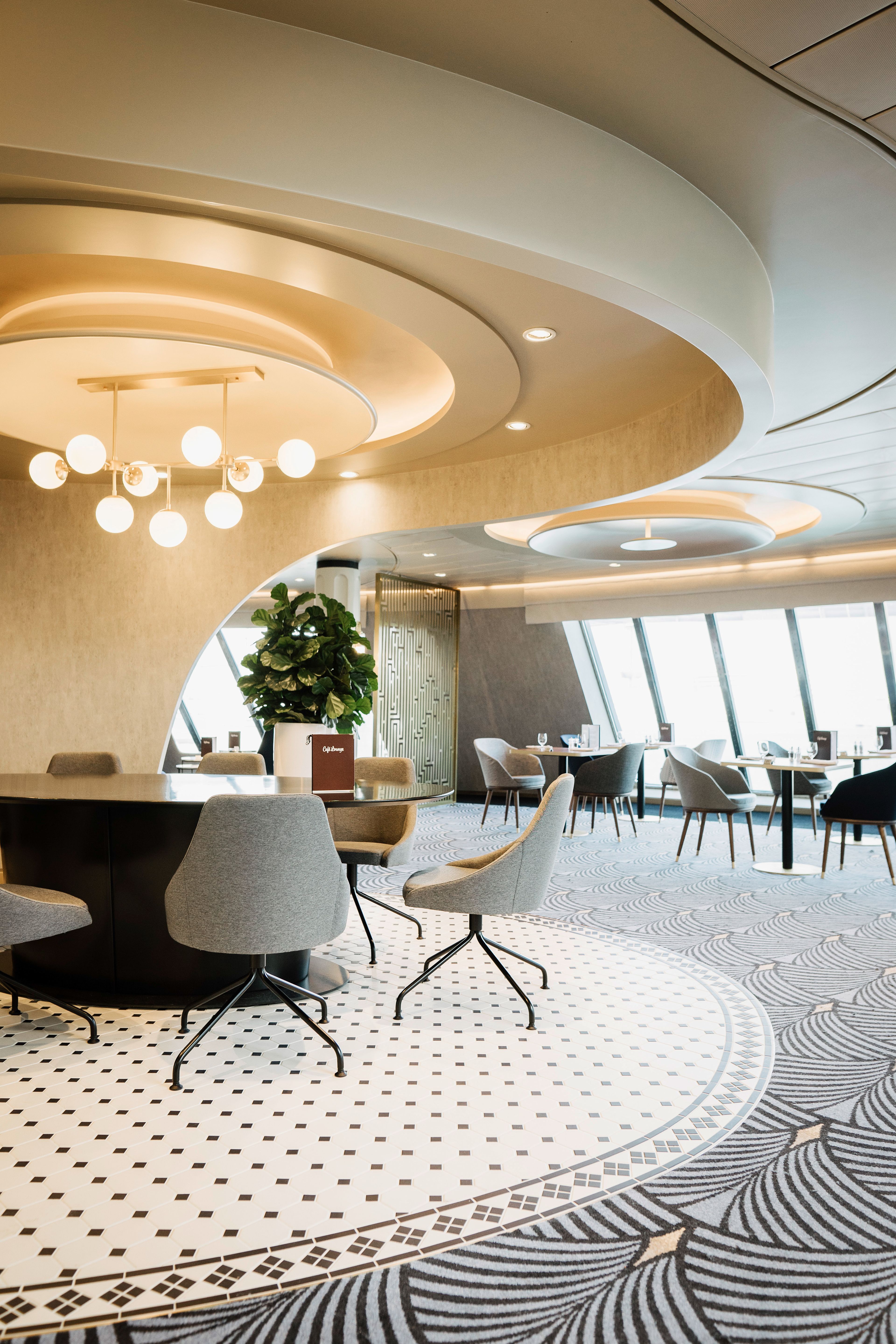 Virtueller Rundgang der Café Lounge
