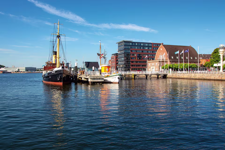 Routenkarte der Kreuzfahrt Kurzreise Ostsee&nbsp;- ab/bis Kiel