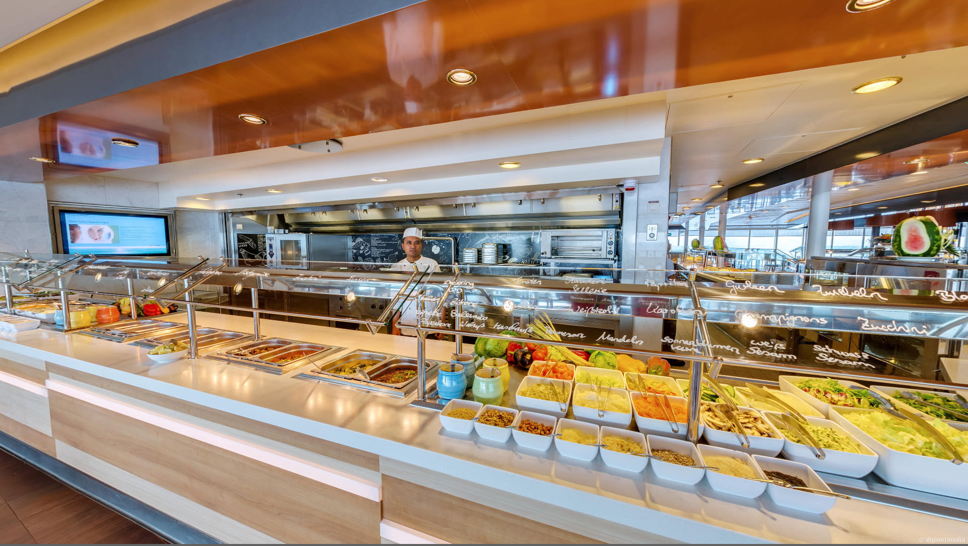Virtual tour of the Anckelmannsplatz - Buffet Restaurant