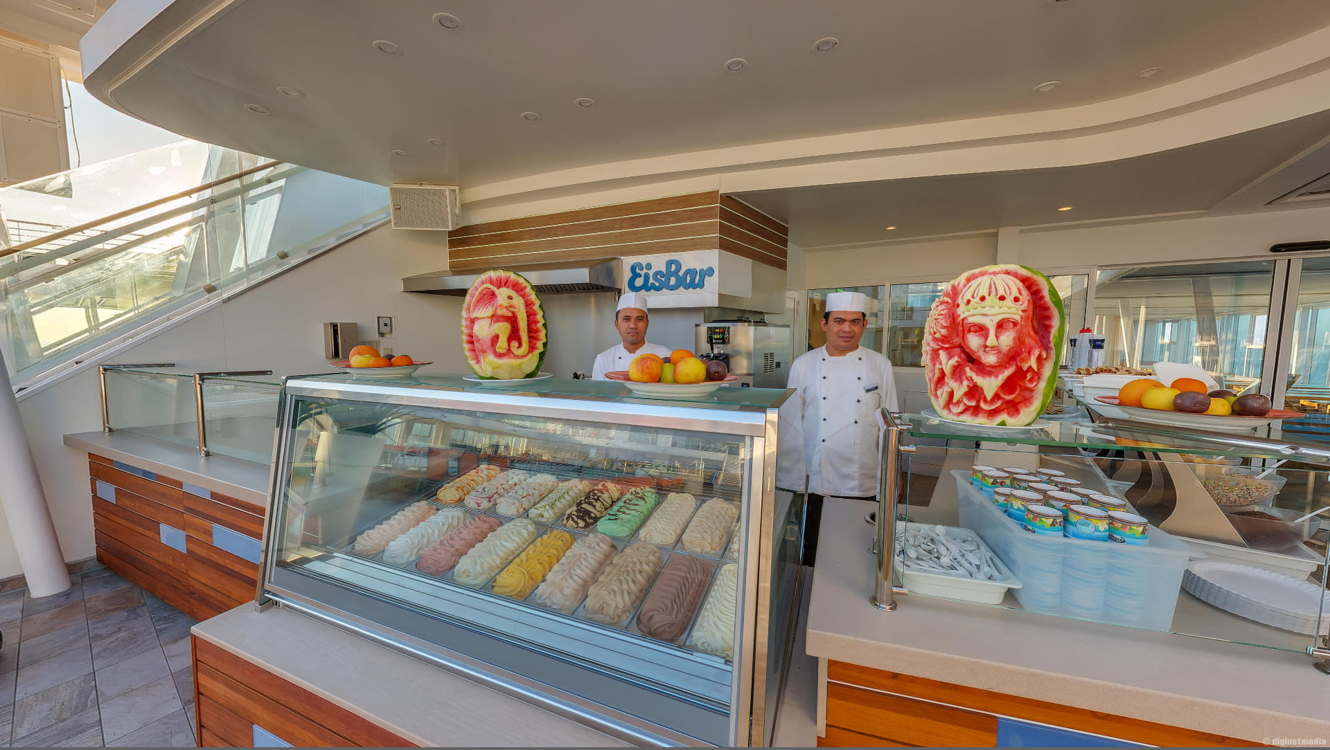 Virtual tour of the Ice Cream Bar
