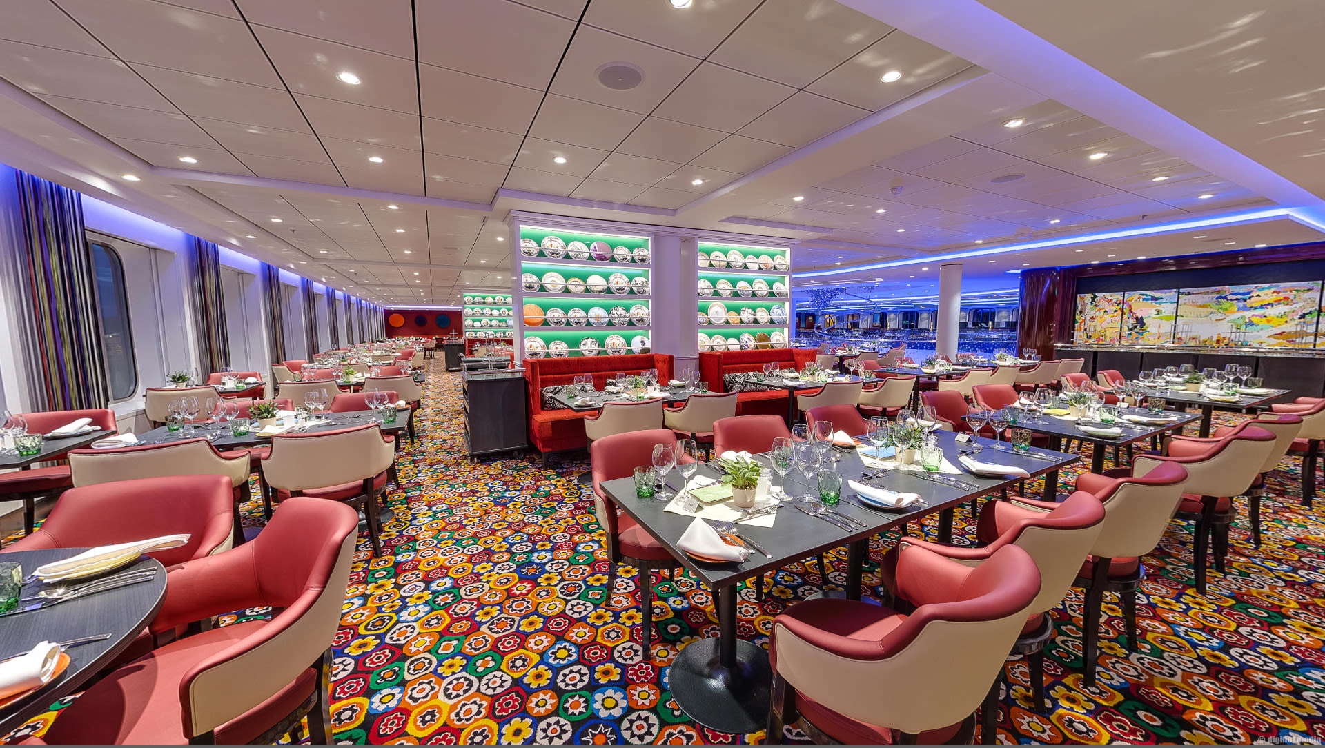 Virtual tour of the Atlantik - Mediterranean Restaurant