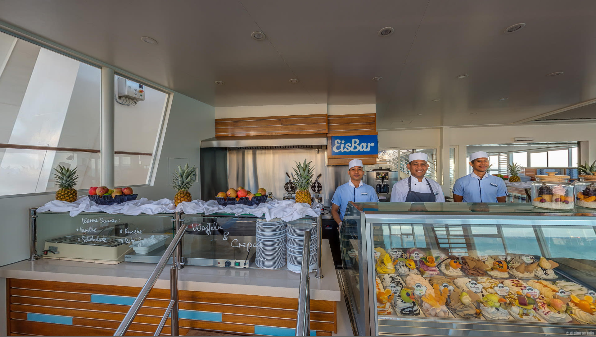 Virtual tour of the Ice Cream Bar