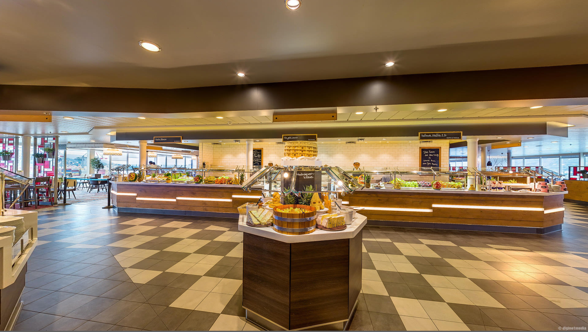 Virtual tour of the Anckelmannsplatz - Buffet Restaurant