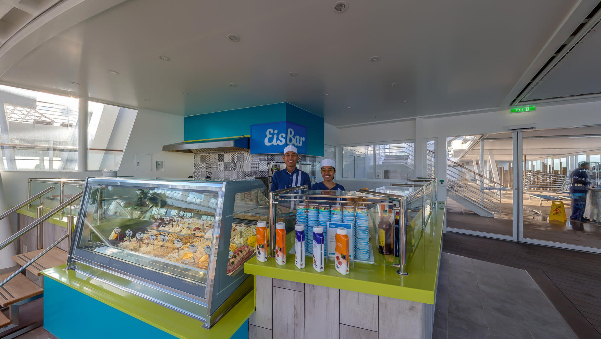 Virtual tour of the Ice Cream Bar