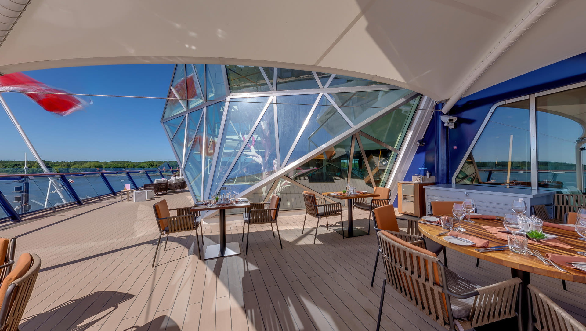 Virtual tour of the Barbecue tables