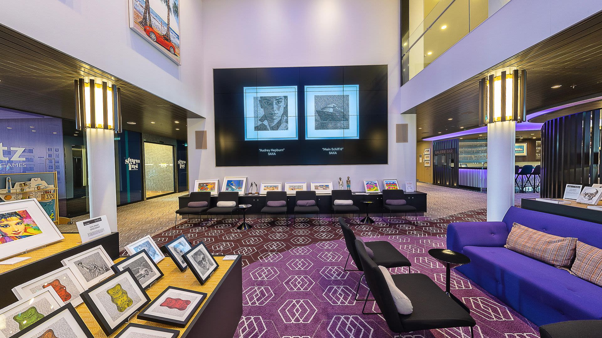 Virtual tour of the Gallery Bar