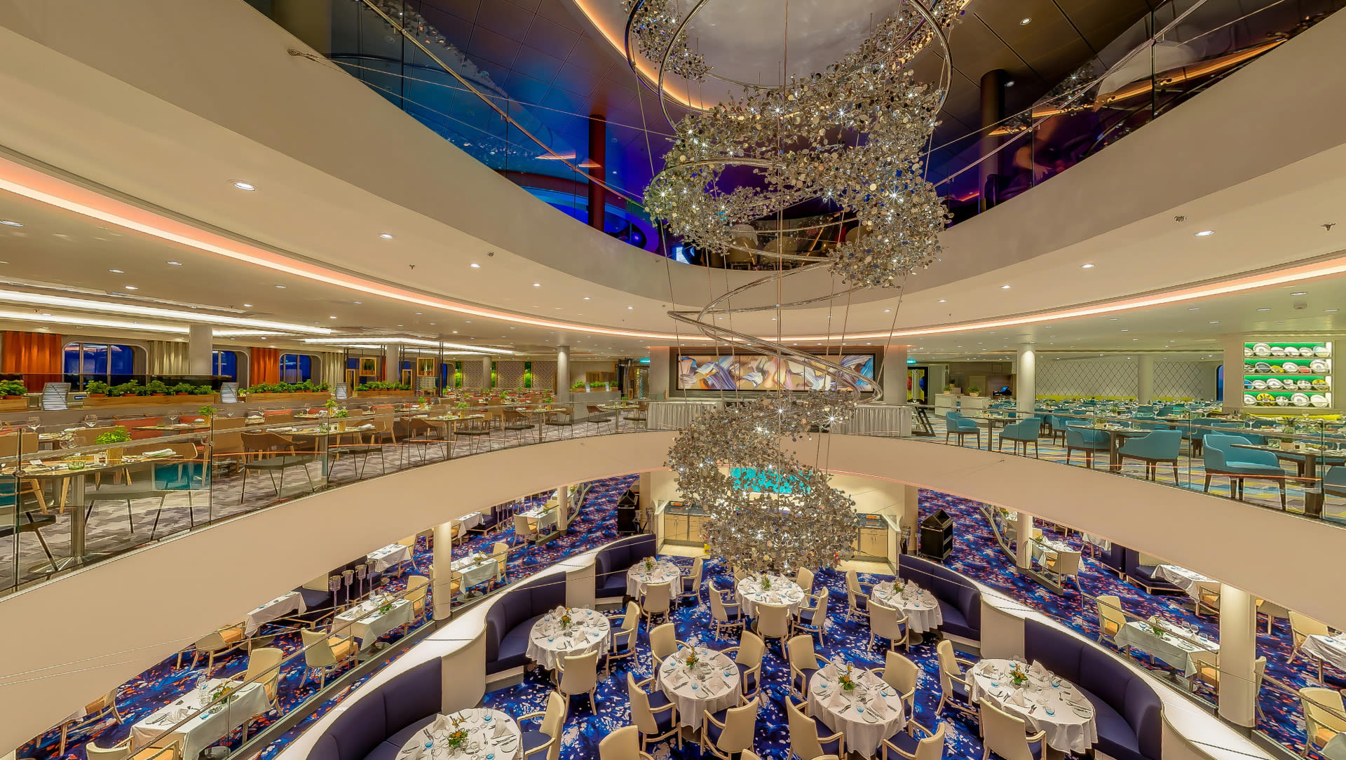 Virtual tour of the Atlantik - Mediterranean Restaurant