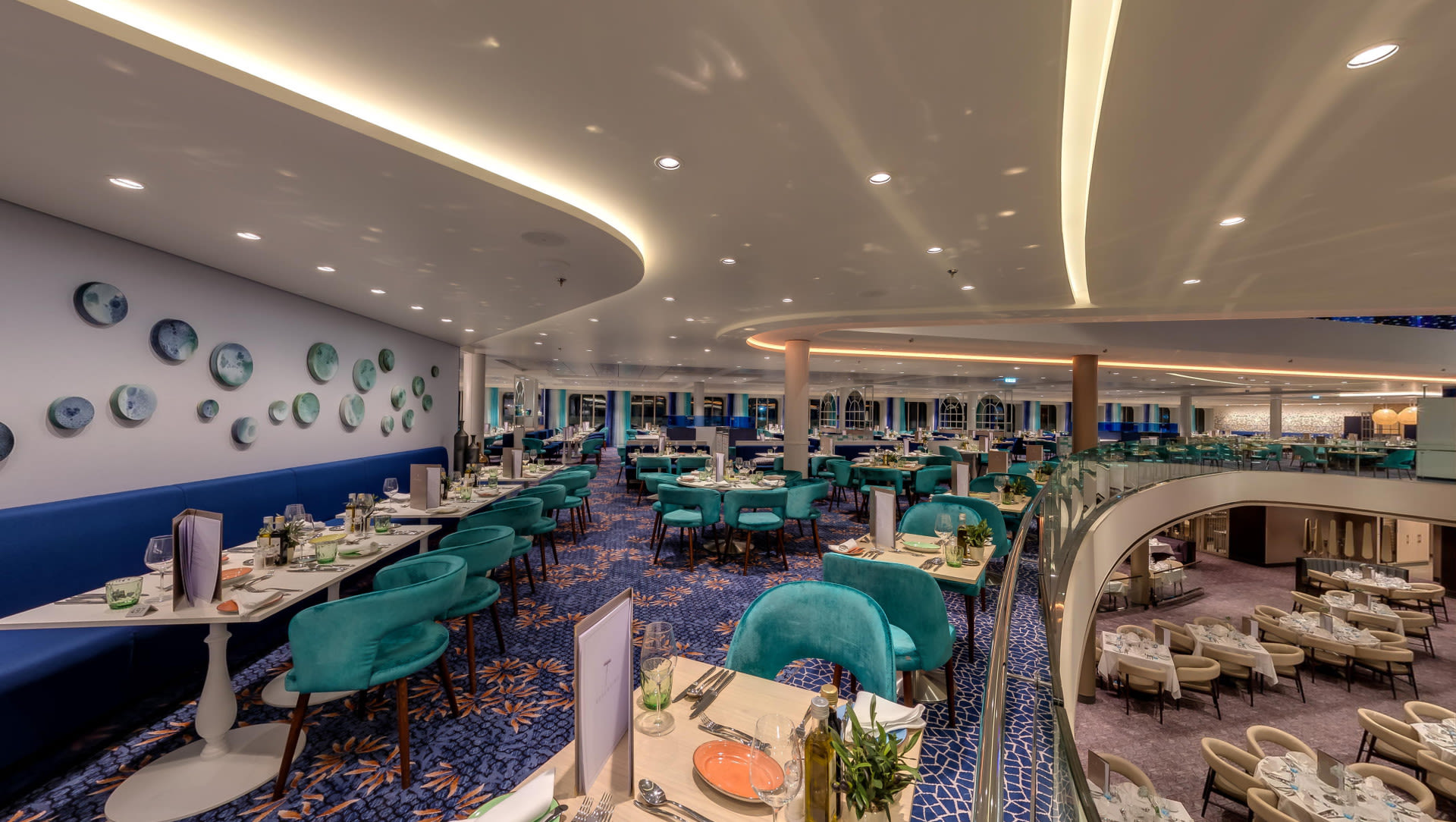 Virtual tour of the Atlantik - Mediterranean Restaurant
