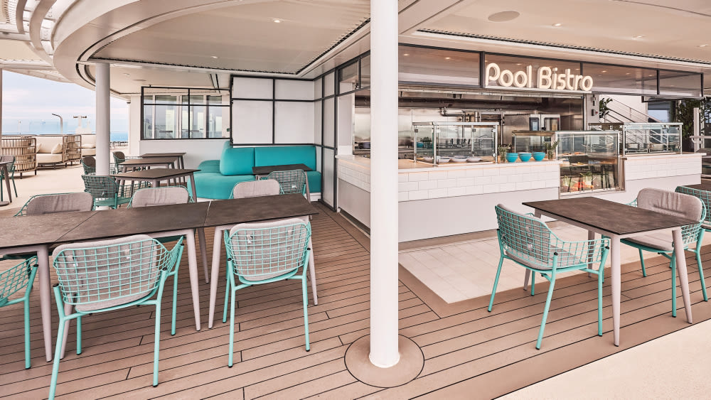 Virtual tour of the Pool Bistro