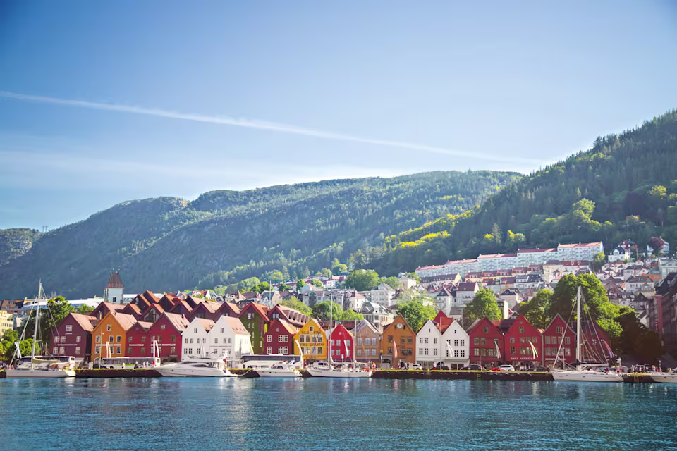 Routenkarte der Kreuzfahrt Naturwunder Fjordland