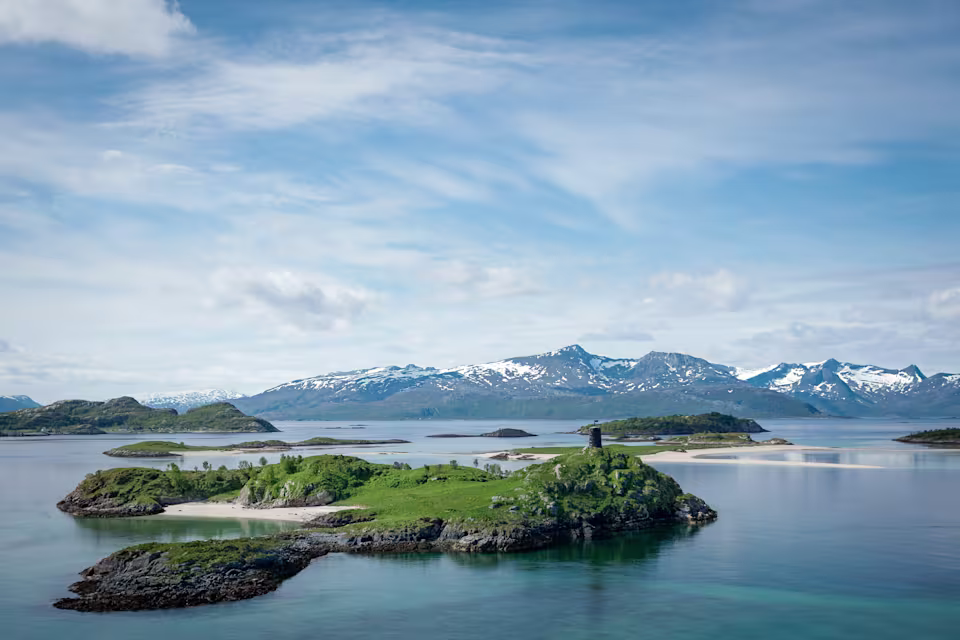 Routenkarte der Kreuzfahrt Zauberhaftes Norwegen