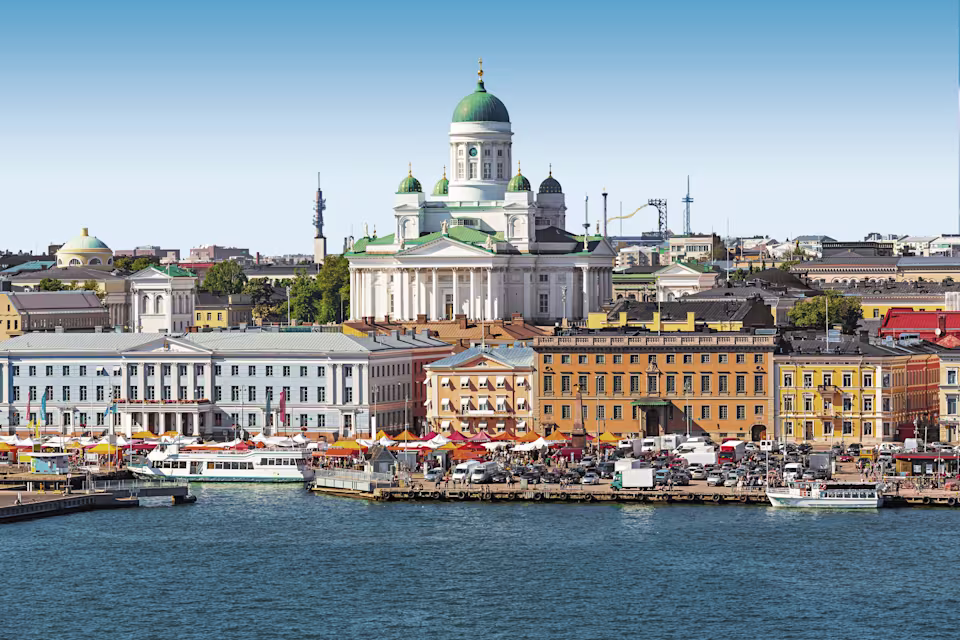 Routenkarte der Kreuzfahrt Zauberhaftes Norwegen und Ostseemetropolen