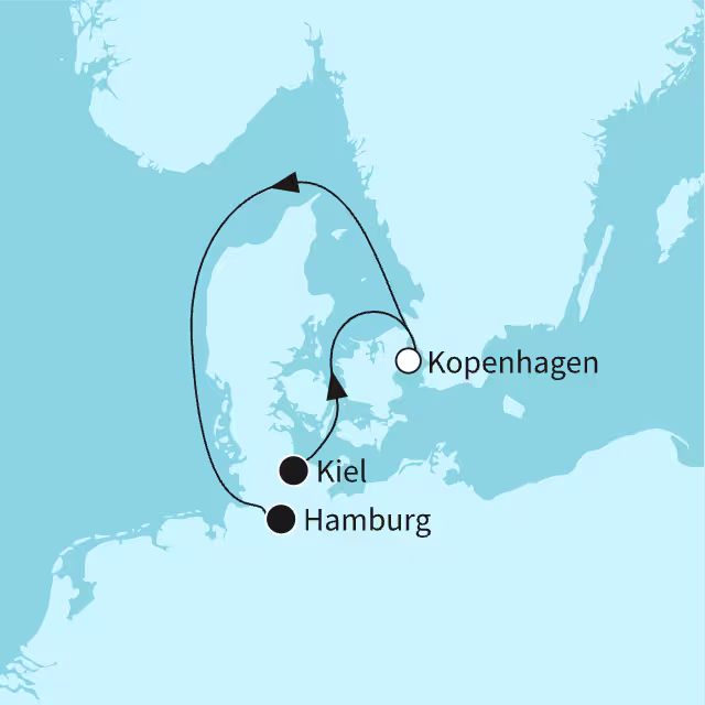 Hygge-Momente in Kopenhagen - ab Kiel/bis Hamburg